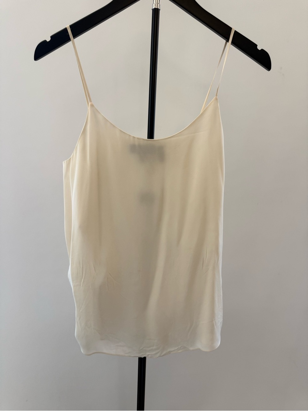Theory Classic Cami Blouse in Light Modern Silk (Ivory)